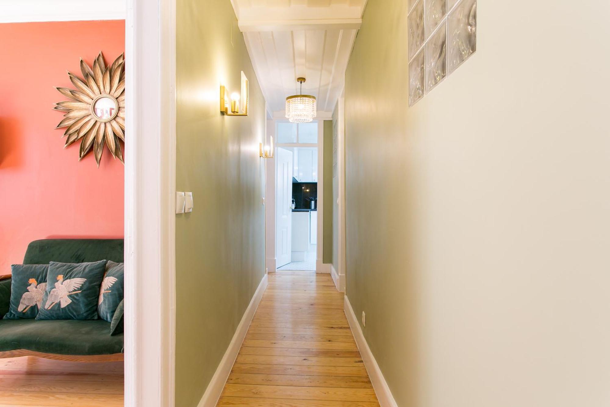 Apartment Historical Center, Large 2 Bedroom Apartment, Bright & Stylish Lissabon